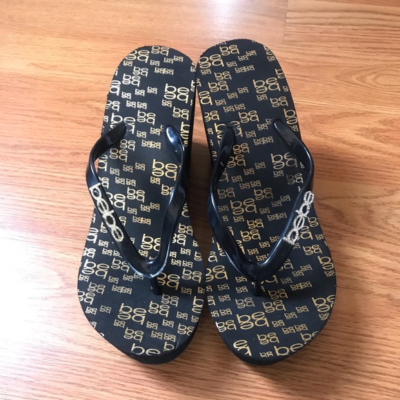 Bebe platform wedge sandal - Picture 2 of 13